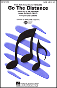 Go the Distance SATB choral sheet music cover